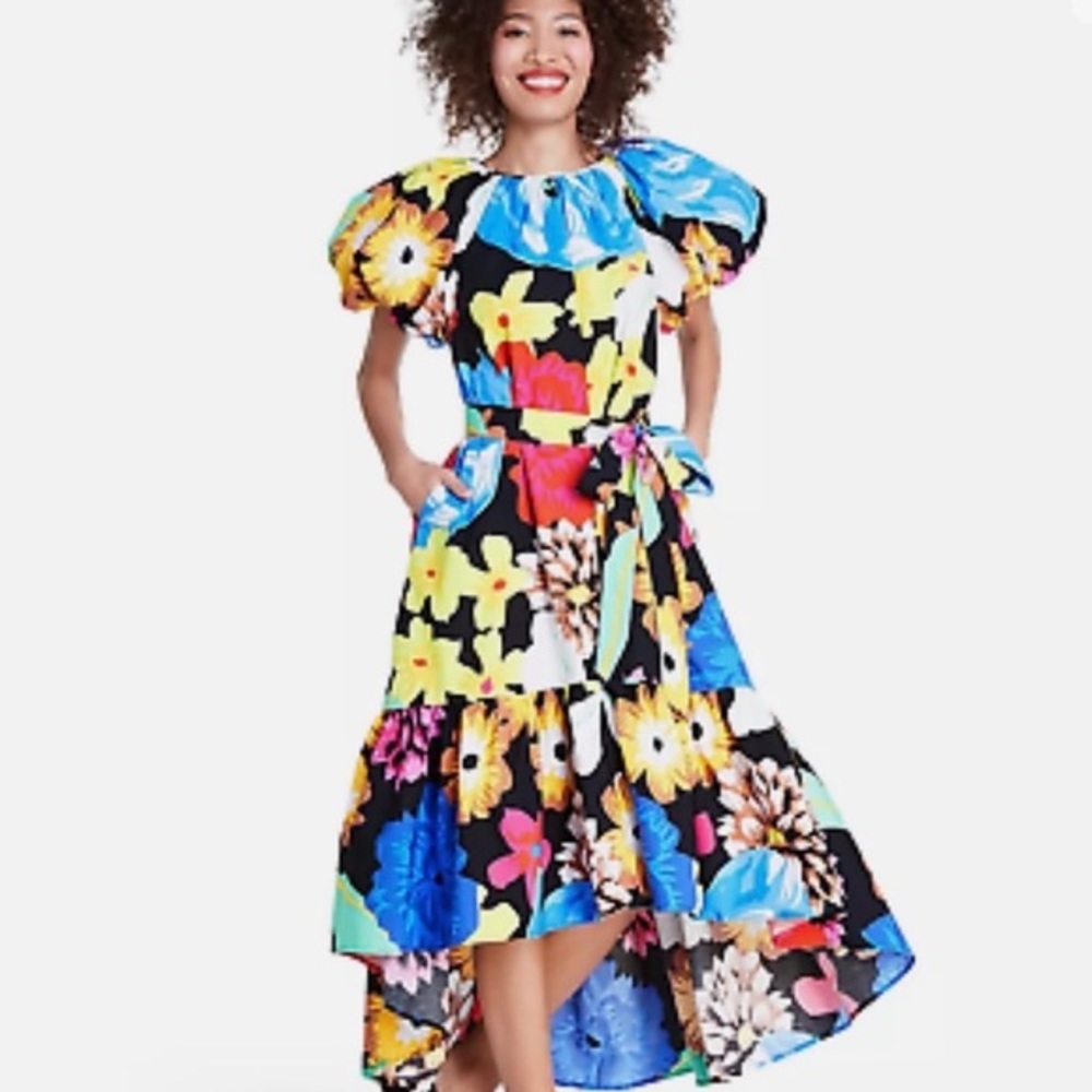 NWT Christopher John Rogers Floral Dress Limited Edition Size XXS